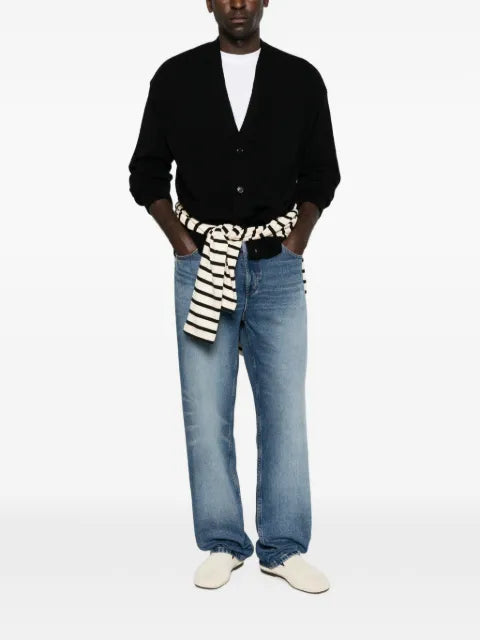 Laneus button-up knit cardigan