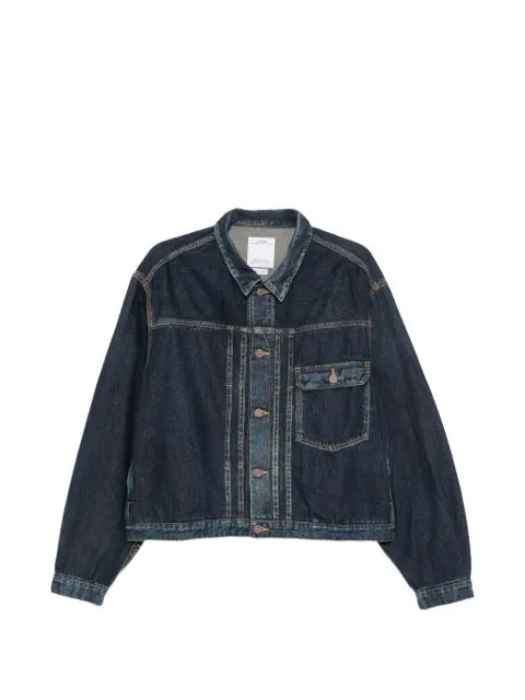 visvim 102XX Damaged denim jacket