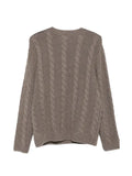 Lisa Yang Espen cable-knit crew-neck sweater