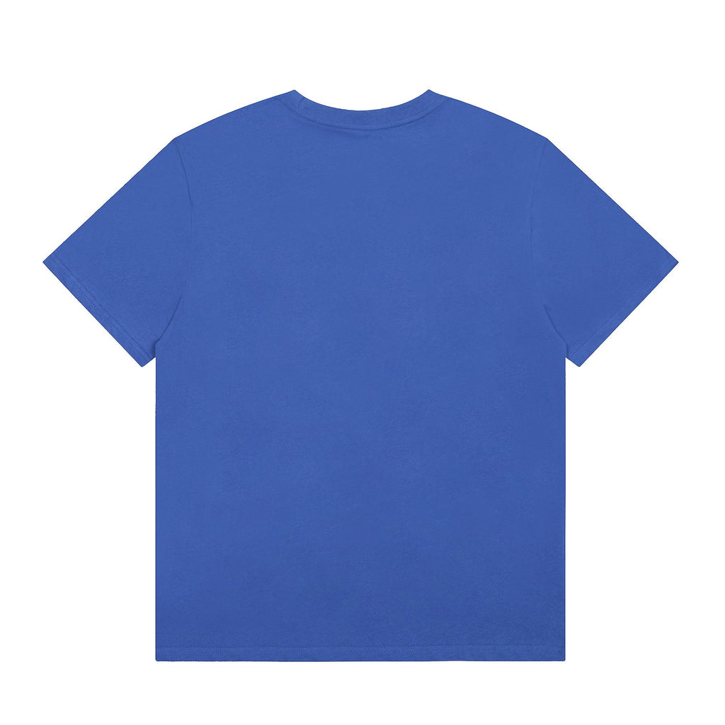 Sp5der Star Graphic T-Shirt in Blue
