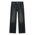 Purple Brand Black Faded Whiskered Jeans