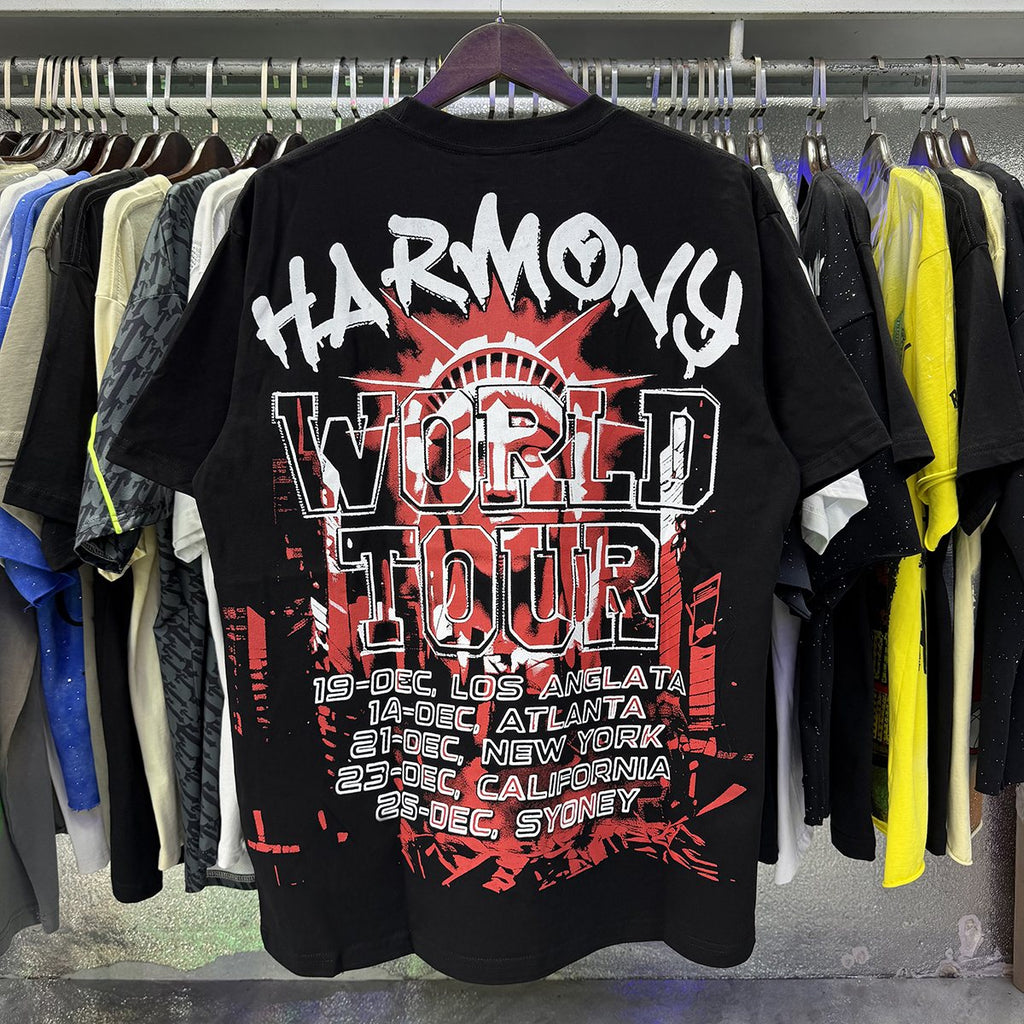 HARMONY Statue of Liberty World Tour Graphic T-Shirt